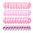 Μπαλόνια μεταλλικά ροζ και πουά