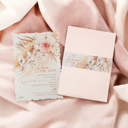 Προσκλητήριο boho κορίτσι