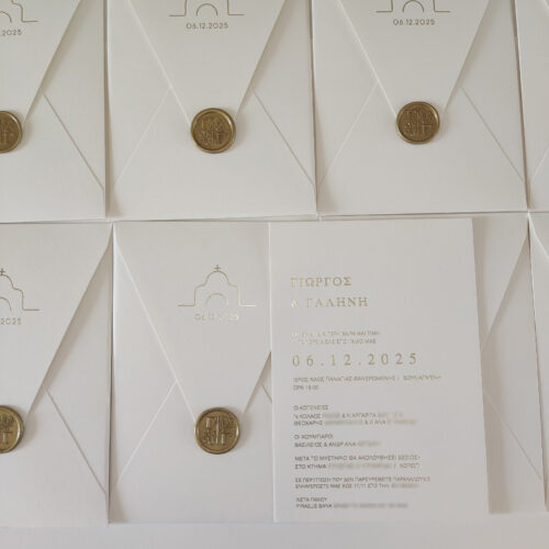 Luxury wedding χρυσοτυπία