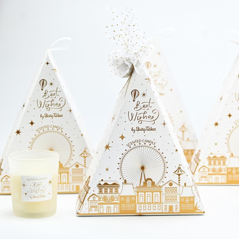 Κερί χριστουγεννιάτικο τριγωνικό Κερί χριστουγεννιάτικο τριγωνικό