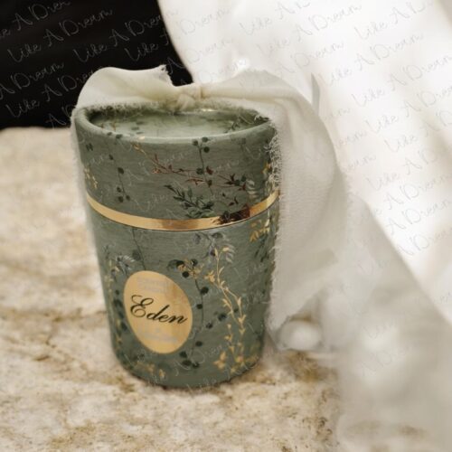 Κερί μπομπονιέρα φύλλα