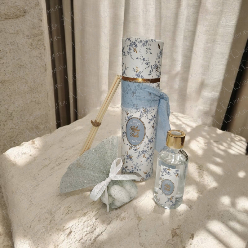 Μπομπονιέρα αρωματικό σιελ λουλούδια Μπομπονιέρα αρωματικό σιελ λουλούδια