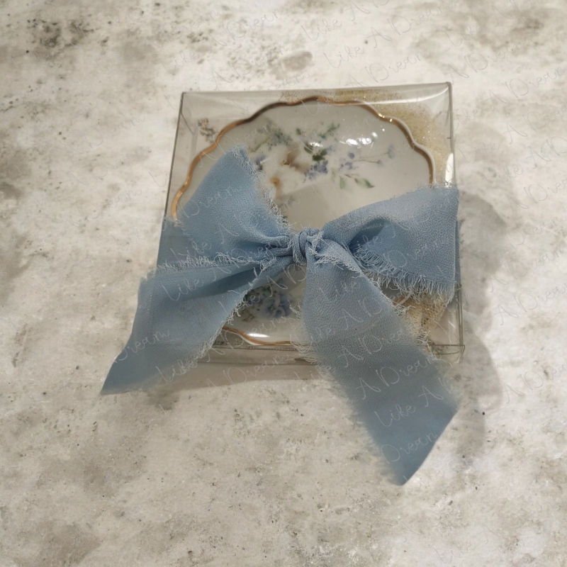 Πορσελάνινο πιατάκι λουλούδια