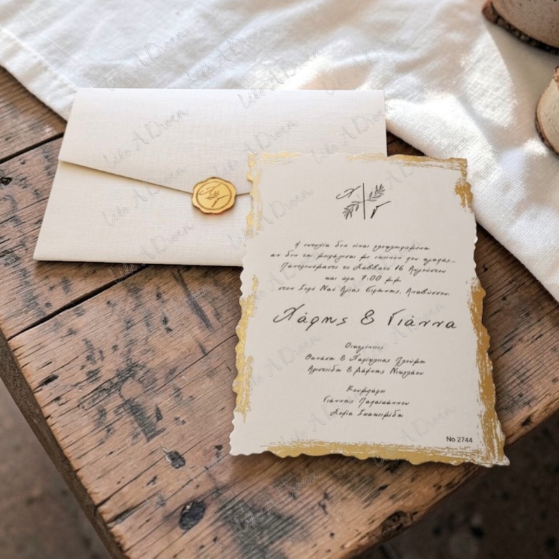 Luxury ανομοιόμορφο αρχικά