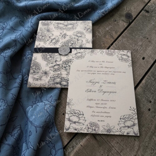 Λουλούδια μπλε γάμου