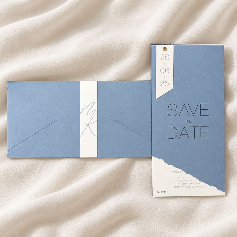 Προσκλητήριο Save the date